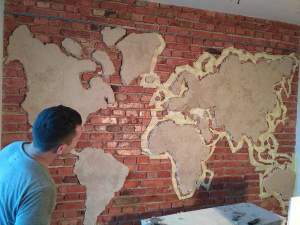 Ako omietnuť mapu sveta