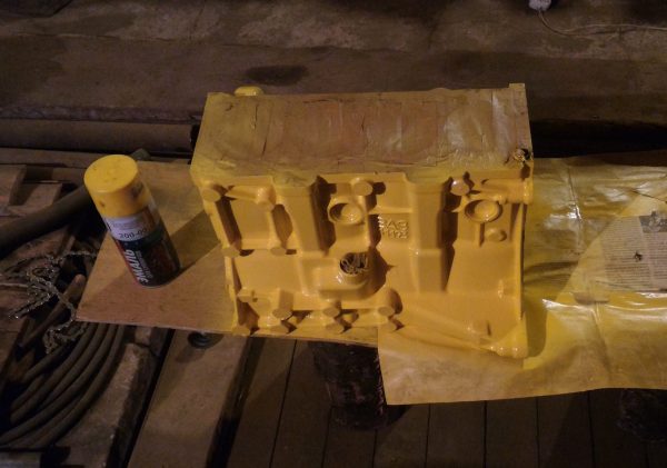 Боядисване на блока на двигателя VAZ 21120